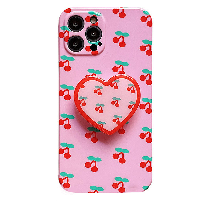 Cherry Pink iPhone Case