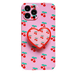 Funda para iPhone color rosa cereza 