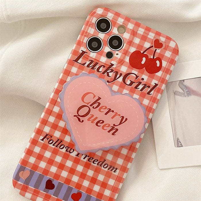 Cherry Queen iPhone Case