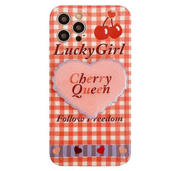 Funda para iPhone Cherry Queen 