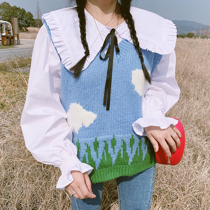 Cloud Knit Vest