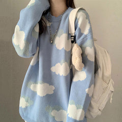 Cloudy Skies Knit Vest