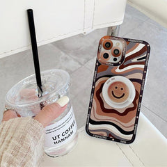 Funda para iPhone "Amante del café" 