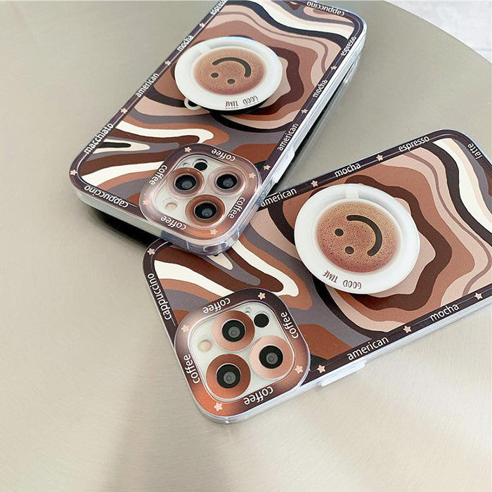 Funda para iPhone "Amante del café" 