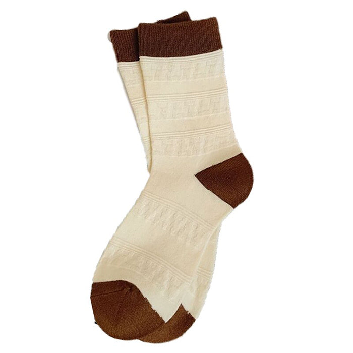 Gestreifte Coffee Shop Socken