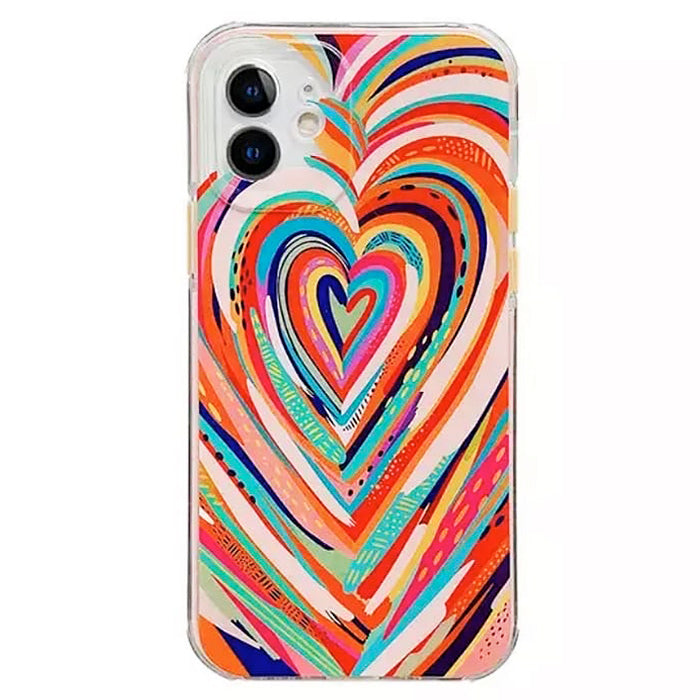 Colorful Heart iPhone Case