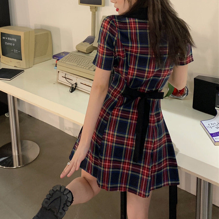 Vestido a cuadros Come As You Are