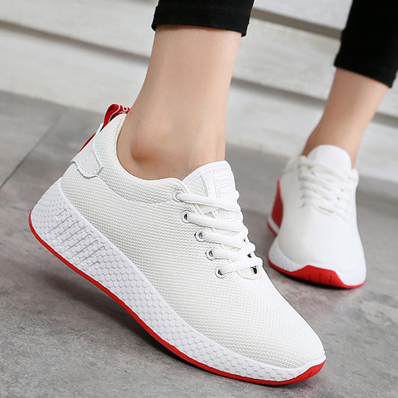 Casual Sneakers With Mesh