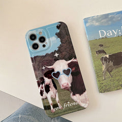 Cow Friends iPhone Case