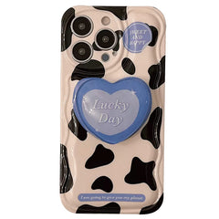 Kuhherz PopSocket iPhone-Hülle