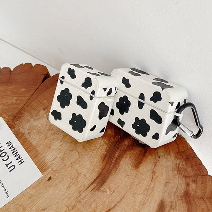 Estuche para AirPods con estampado de vaca