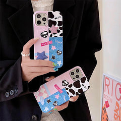 Funda para iPhone con estampado de vaca