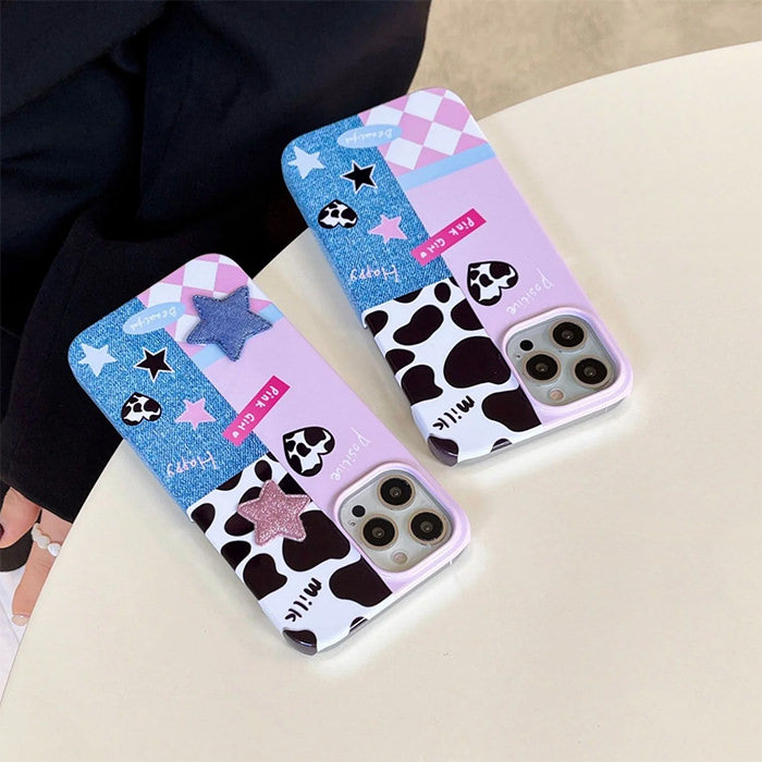 Funda para iPhone con estampado de vaca