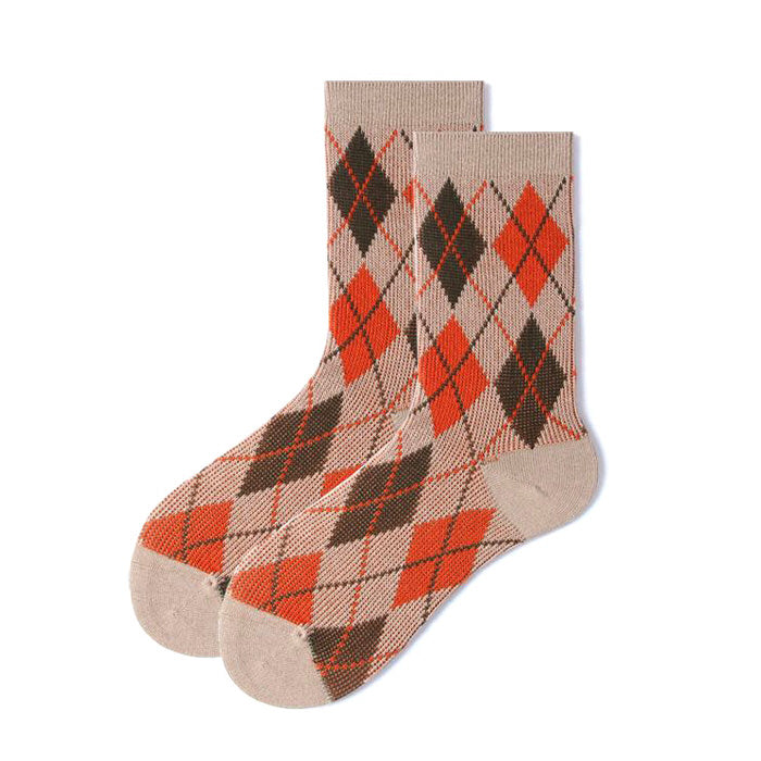 Cozy Days Argyle Socks