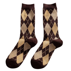 Cozy Days Argyle Socks