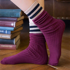 Cozy Up Stripe Socks