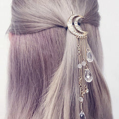 Crescent Moon Hair Clip