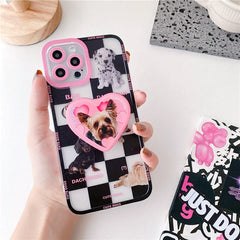 Funda para iPhone con perros lindos