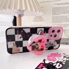 Funda para iPhone con perros lindos