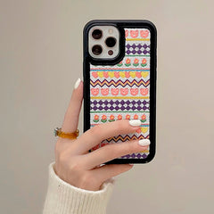 Cute Embroidery iPhone Case