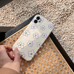 Funda para iPhone con lindas flores 