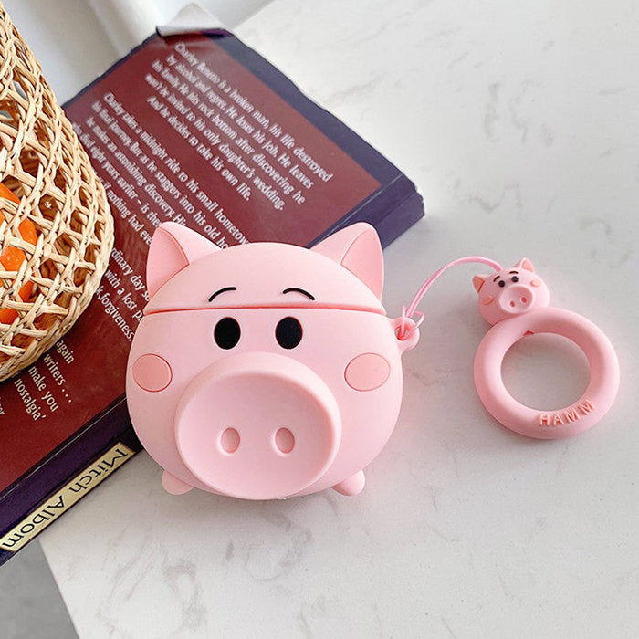 Cute Pig Airpods Case