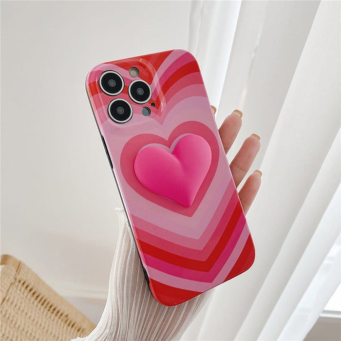 Bonita funda arcoíris para iPhone