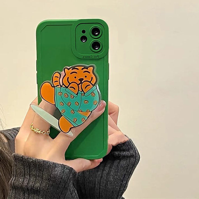 Bonita funda de tigre para iPhone