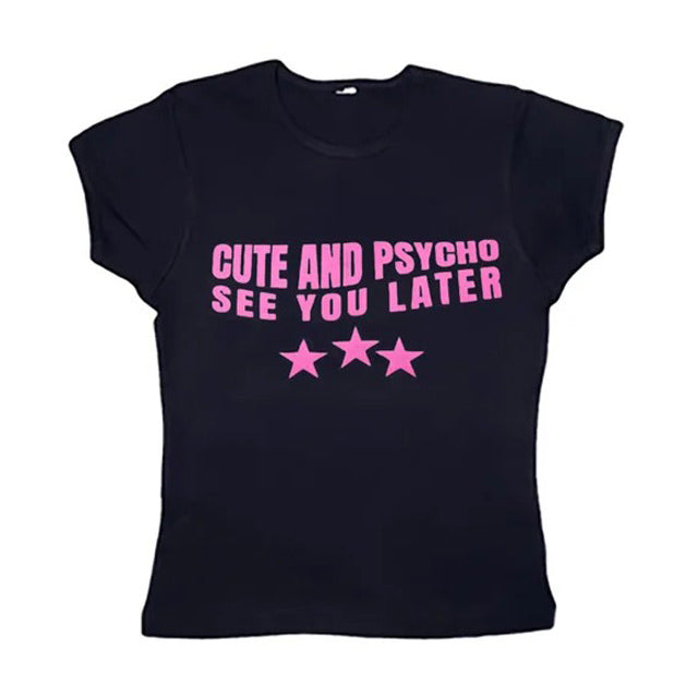 Cute And Psycho Baby Tee