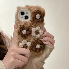 Daisies Crochet iPhone Case