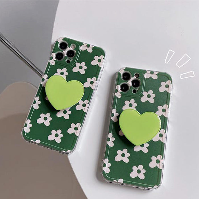 Daisies Green iPhone Case