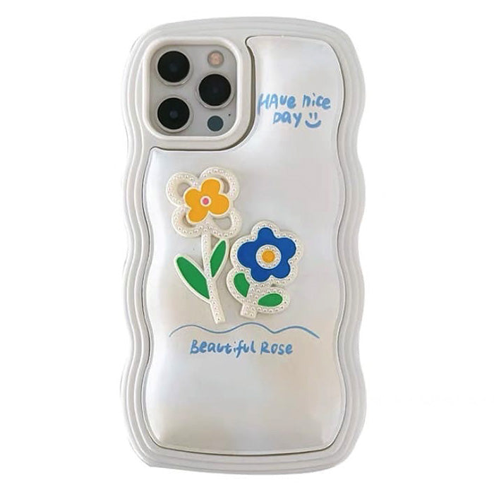 iPhone-Hülle mit Gänseblümchen-Motiv