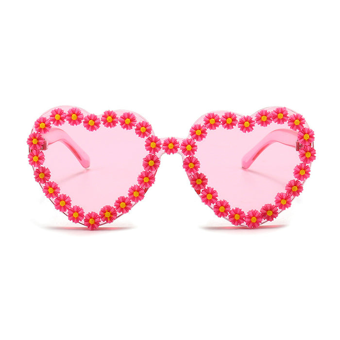 Daisy Heart Sunglasses