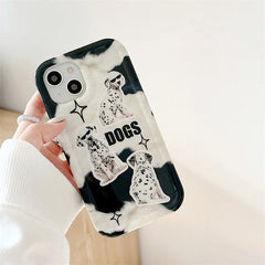 Funda para iPhone con diseño de perro dálmata