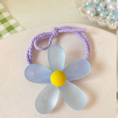 Danish Pastel Flower Hair Tie Set