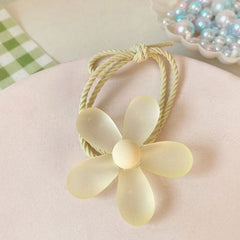 Danish Pastel Flower Hair Tie Set