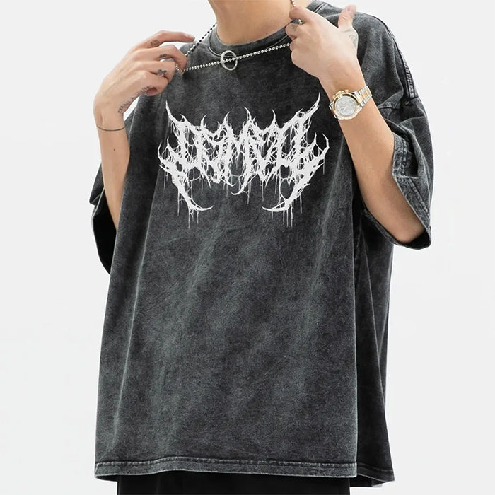 Dark Grunge Washed T-Shirt