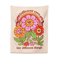 Different Eyes See Different Things Tapestry