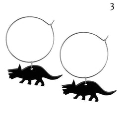 Dino Hoop Earrings