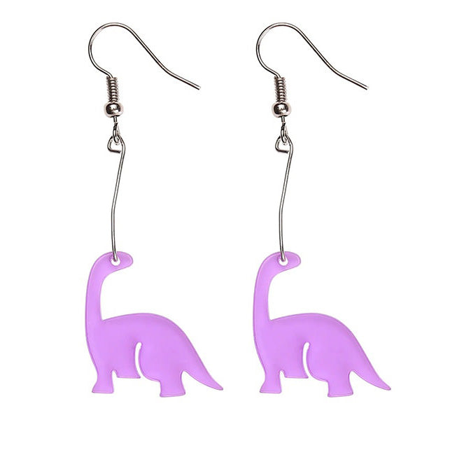 Pendientes de dinosaurio