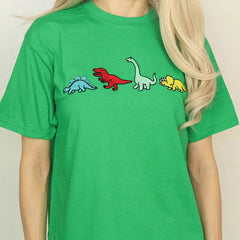 Dinosaur Family T-Shirt, Size M