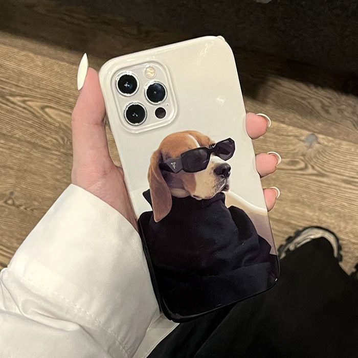 Funda para iPhone con diseño de perro