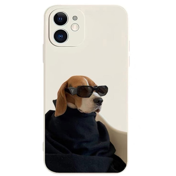 Funda para iPhone con diseño de perro