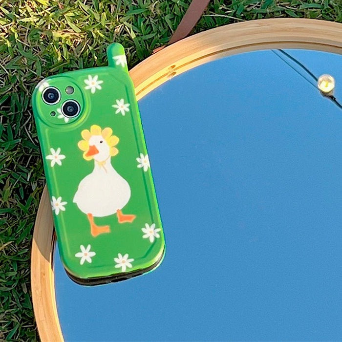 Funda para iPhone con diseño de pato