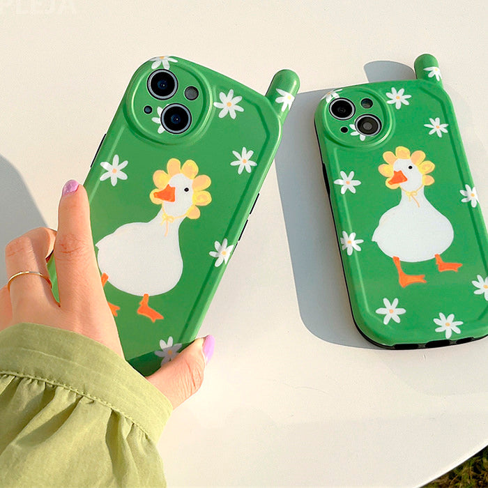 Funda para iPhone con diseño de pato