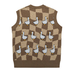 Duck Knitted Vest