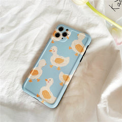 Funda para iPhone con diseño de pato