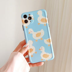 Funda para iPhone con diseño de pato