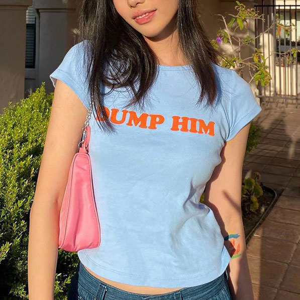 Dump Him Crop Top