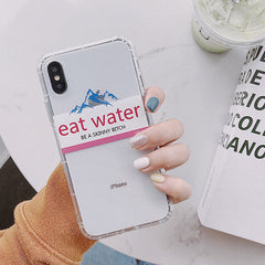 Funda para iPhone Eat Water